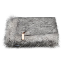 Labbvenn FÖRA Tierdecke - silver - 100x70x3 cm