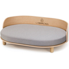 Labbvenn LOUE Tierbett - grey - 92x62x34 cm