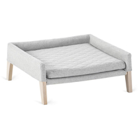 Labbvenn LULU Tierbett - light grey - 50x50x20 cm