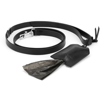 Labbvenn LUSSA & SAKU Leinen-Set - black - Länge 150 cm