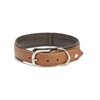 LABONI AMICI Hundehalsband - cognac - Umfang 41-46 cm - Länge 55 cm - Breite 3, 5cm