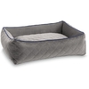 LABONI CLASSIC OXFORD Design-Hundebett - grey - 85 x 66 x 22 cm