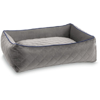 LABONI CLASSIC OXFORD Design-Hundebett - grey - 85 x 66 x 22 cm