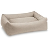 LABONI CLASSIC SMOOTH Design-Hundebett für Indoor und Outdoor - lino - 68 x 55 x 20 cm