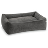 LABONI CLASSIC TUDOR Design-Hundebett - anthrazit - 112 x 95 x 25 cm