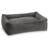 LABONI CLASSIC TUDOR Design-Hundebett - anthrazit - 85 x 66 x 22 cm