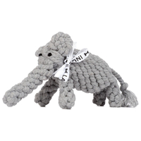 LABONI ELTON ELEFANT JR. KULT-SPIELZEUG FÜR HUNDE - grau - 22 x 7 x 9 cm