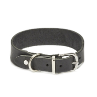 LABONI GIRO Hundehalsband - black - Umfang 37-42 cm - Länge 50 cm - Breite 3, 5 cm