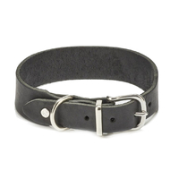 LABONI GIRO Hundehalsband - black - Umfang 41-46 cm - Länge 55 cm - Breite 3, 5 cm