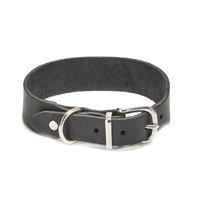 LABONI GIRO Hundehalsband - black - Umfang 60 cm - Länge 45 cm - Breite 3, 5 cm
