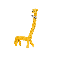LABONI GRETA GIRAFFE KULT-SPIELZEUG FÜR HUNDE - gelb - 18 x 4 x 40 cm