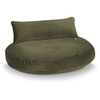 LABONI LUNA LOUNGE-KISSEN FÜR HUNDE - Olive Green - 90x65 cm - Höhe 20 cm