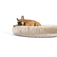 LABONI LUNA LOUNGE-KISSEN FÜR HUNDE - Taupe - 90x65 cm - Höhe 20 cm