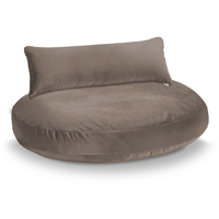 LABONI LUNA OXFORD LOUNGE-KISSEN FÜR HUNDE - stone - 90x65x20 cm