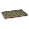 LABONI OXFORD Hunde-Samtdecke / Tierdecke - olive - 68x48x1, 5 cm