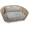 LABONI VOGUE TUDOR Design-Hundebett - natur-silver grey - 110x74x48 cm