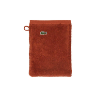 Lacoste LECROCO Bio-Waschhandschuh - Terre batue - 15x21 cm
