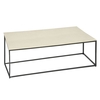 Lambert Amaya Couchtisch - schwarz/natur - Länge 110 cm - Breite 60 cm - Höhe 44 cm