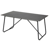 Lambert Amaya Tisch outdoor - grau/anthrazit - 160x85 cm - Höhe 75 cm