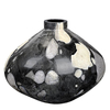 Lambert Bjarne Vase - anthrazit/sand - Höhe 31 cm - Ø 40 cm