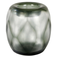 Lambert Bononi Vase - turmalin - Höhe 22, 5 cm - Ø 20 cm