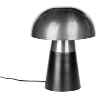 Lambert Brooklyn Tischleuchte - antik nickel - Höhe: 40 cm,  Ø 30 cm,  Fuß Ø: 17 cm