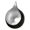 Lambert Caldera Windlicht - antik zink silber - Höhe 35 cm - Ø 24, 5 cm