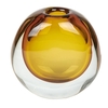 Lambert Cariani Vase - safran metallic - 8, 5x14x13 cm