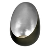 Lambert Casati Windlicht - antik zink silber - Höhe 35 cm - Ø 24, 5 cm