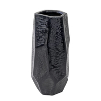 Lambert Chiyoko Gefäß / Vase - schwarz - Höhe 31 cm - Ø 15 cm