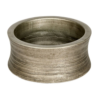 Lambert Cobano Gefäß - silber - Höhe 11 cm - Ø 27 cm