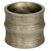 Lambert Cobano Gefäß - silber - Höhe 23 cm - Ø 27 cm