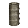 Lambert Cobano Gefäß/Übertopf - silber - Höhe 48 cm - Ø 24 cm