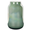Lambert Ferrata Vase - smaragd metallic - Höhe 37 cm - Ø 22 cm