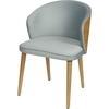 Lambert Jack Stuhl gepolstert - ocean - Höhe 80 cm - 57x55 cm
