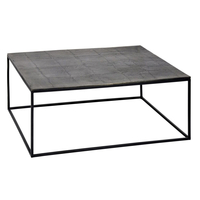 Lambert Lago Couchtisch - schwarz/graphit - 90x70 cm - Höhe 35 cm