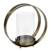 Lambert Lumberto Windlicht - bronze antik - Höhe 45, 5 cm