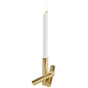 Lambert Mika Kerzenleuchter - antik gold - Höhe 13 cm
