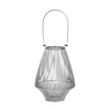 Lambert Oyama Laterne - vernickelt - Höhe 32 cm - Ø 26 cm - Öffnung Ø 12 cm