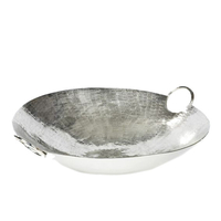Lambert Paarl Schale - silberfarben - Ø 47 cm - Höhe 13, 5 cm