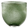 Lambert Perugino Vase - moosgrün - 25x9x25, 5 cm