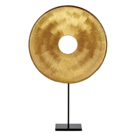 Lambert Raidon Objekt - gold/graphit - Höhe 54 cm - Ø 33 cm