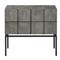 Lambert Ray Sideboard - grauschwarz/schwarz - Top 80x40x40 cm - Höhe gesamt 75 cm