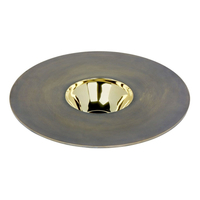 Lambert Tegame Schale - bronze antik /gold - Höhe 6 cm - Ø 41 cm