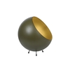 Leitmotiv Bell XL Tischlampe - moss green - ø 25cm - Höhe 26cm