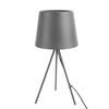 Leitmotiv CLASSY Tischlampe - grau - Höhe 57 cm - Ø 27, 5 cm