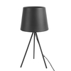 Leitmotiv CLASSY Tischlampe - schwarz - Höhe 57 cm - Ø 27, 5 cm
