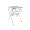 LEITMOTIV Cross Beistelltisch - green - 52x36x36 cm