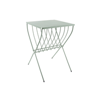 LEITMOTIV Cross Beistelltisch - green - 52x36x36 cm