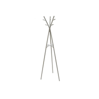 LEITMOTIV Deer Garderobenständer - satin nickel - Höhe 172 cm - Ø 54, 4 cm